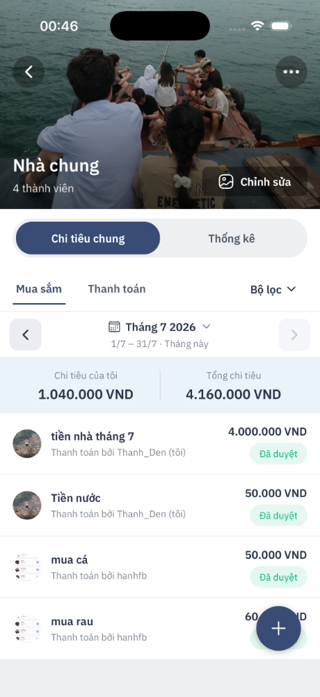 Màn hình nhóm MoVi